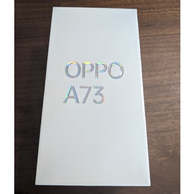 スマホ/家電/カメラ【新品未開封】OPPO A73　ネービーブルー　モバイル