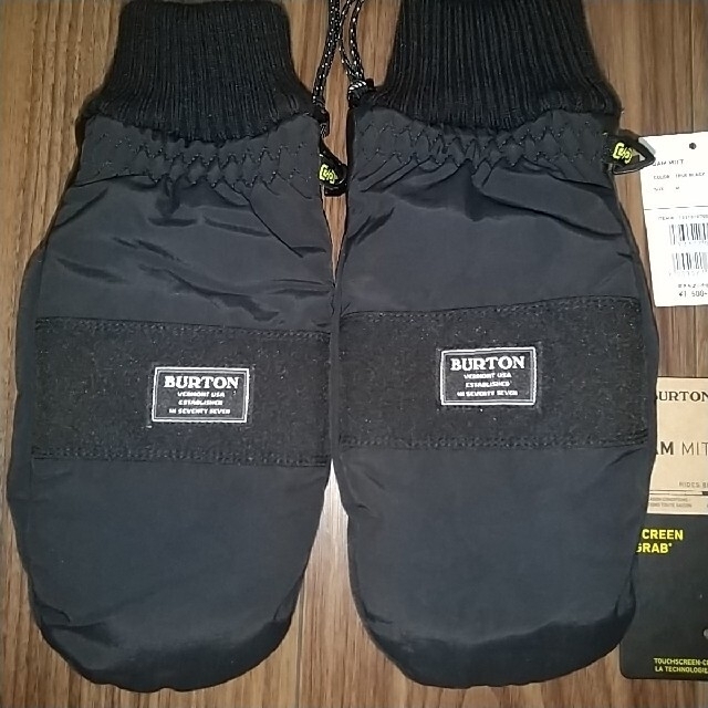 [Mサイズ]20 BURTON DAM MITTEN TRUE BLACK