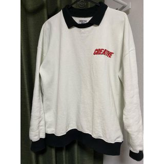 Creativedrugstore 襟付きスウェット　M(スウェット)