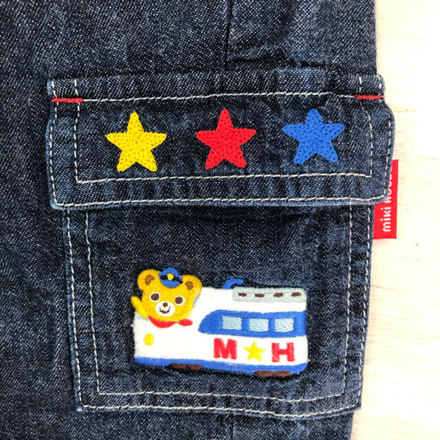 mikihouse(ミキハウス)のミキハウス　半ズボン100センチ キッズ/ベビー/マタニティのキッズ服男の子用(90cm~)(パンツ/スパッツ)の商品写真