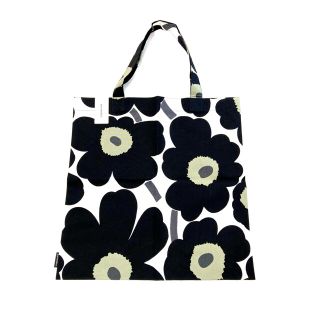 マリメッコ(marimekko)のマリメッコトート　ウニッコ　ブラック(トートバッグ)