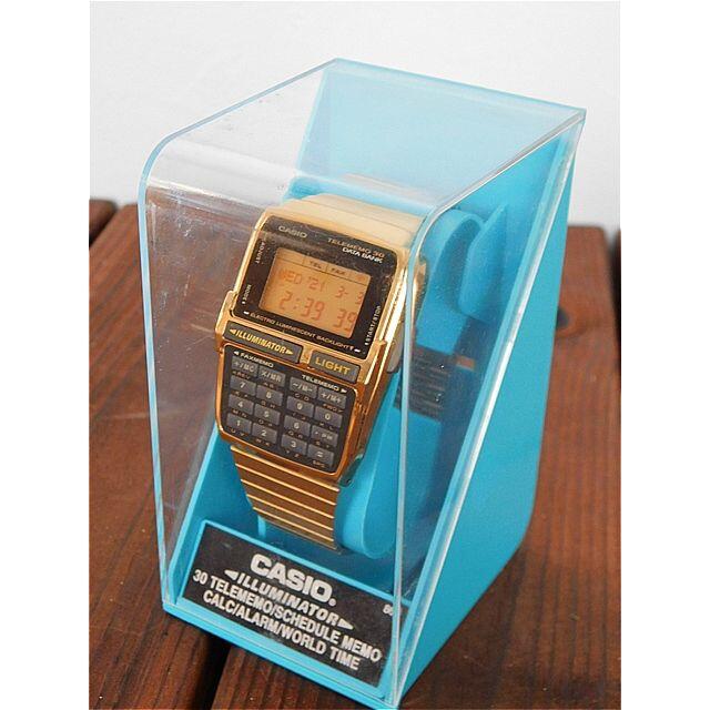 CASIO(カシオ)の【1990年製】CASIOデータバンクTELEMEMO30DBC-300GD メンズの時計(腕時計(デジタル))の商品写真