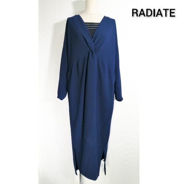 定価16800円 RADIATE 春物 フロントねじり スリット ワンピース