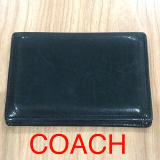 コーチ(COACH)の　COACH 名刺入れ　(名刺入れ/定期入れ)