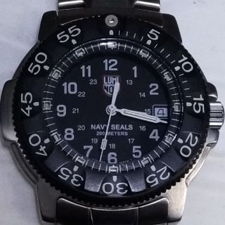 LUMINOX ナイトホーク メタルバンド 3400シリーズ 稼働品