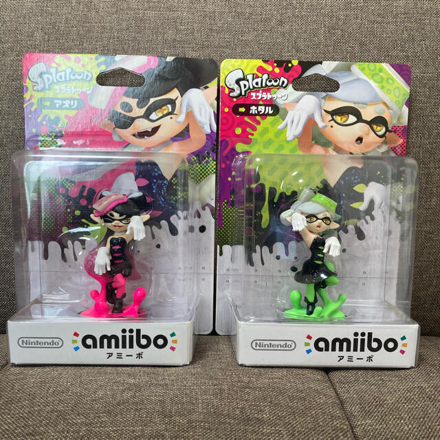 amiibo スプラトゥーン　シオカラーズセット　アオリ　ホタル