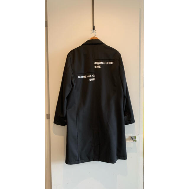 Supreme x COMME des GARCON ギャルソン オーバーコート