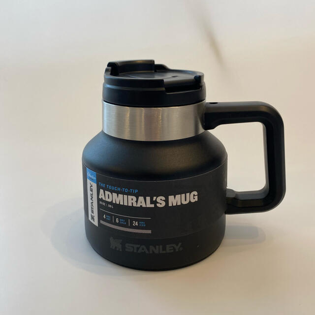 Stanley(スタンレー)の【新品】STANLEY ADMIRAL’S MUG コーヒーポッド ブラック スポーツ/アウトドアのアウトドア(食器)の商品写真