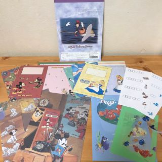 ディズニー(Disney)のジブリ　ディズニー　レターセット　まとめ売り(キャラクターグッズ)