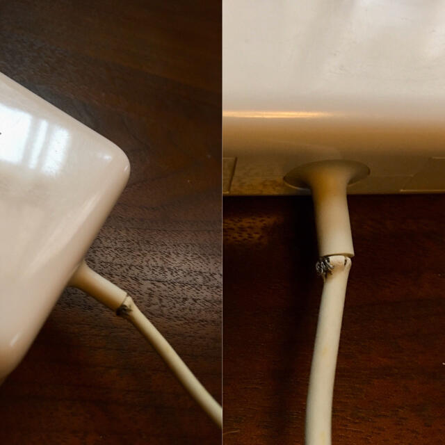 Mac (Apple)(マック)のApple純正 45W MagSafe2 電源アダプタ MacBook Air スマホ/家電/カメラのスマートフォン/携帯電話(バッテリー/充電器)の商品写真