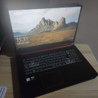 エイサー(Acer)のNitro 5 AN517-51-F76QG6 17インチ ゲーミングノート(ノートPC)