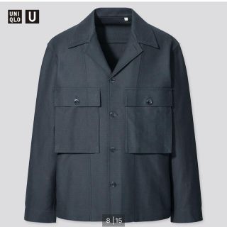 ユニクロ(UNIQLO)のUNIQLO U ジャージーシャツジャケット(ミリタリージャケット)