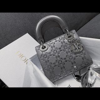 ディオール(Dior)の限定値下げ！新品　レディディオール　ミニバッグサテン(ハンドバッグ)