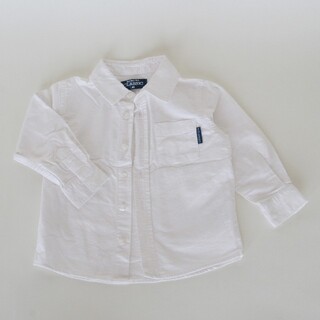ニシマツヤ(西松屋)の西松屋 白ワイシャツ 90(ブラウス)