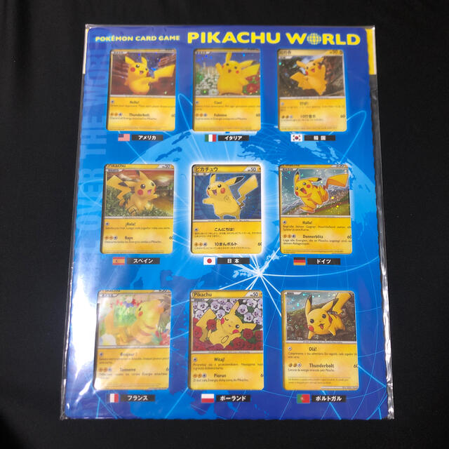 フローラル ポケモンカード ピカチュウ・ワールド/PIKACHU WORLD 未