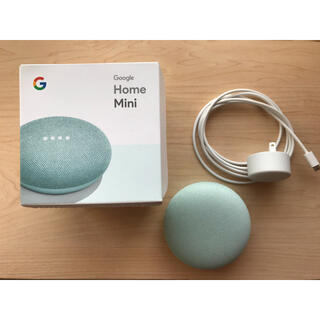 グーグル(Google)のGoogle Home Mini アクア(スピーカー)