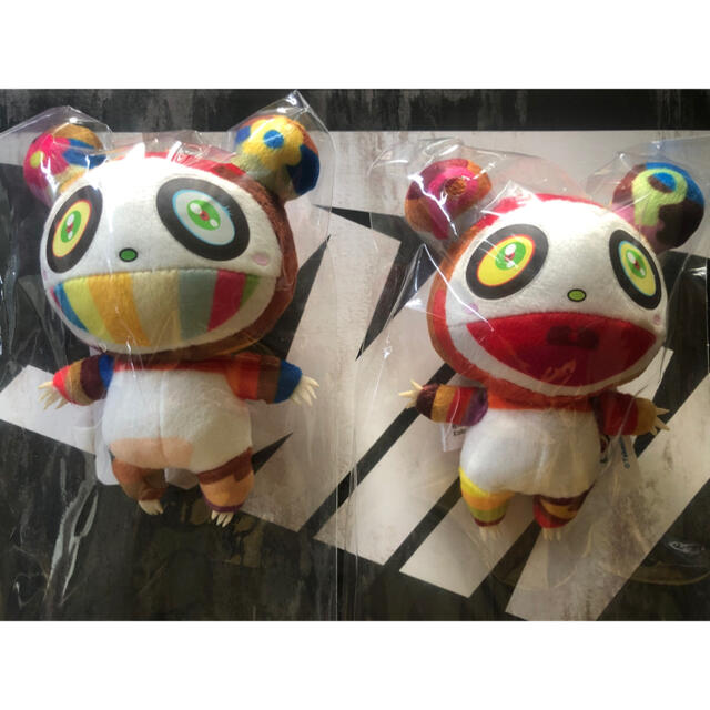 村上隆 Mini Plush / Panda キーチェーンセット