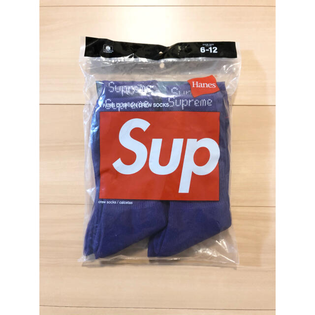 Supreme(シュプリーム)のシュプリーム　Hanes Crew Socks メンズのレッグウェア(ソックス)の商品写真