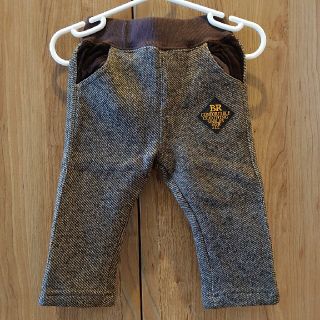 ブランシェス(Branshes)のにん様専用         Branshes　裏起毛パンツ　未使用　80(パンツ)