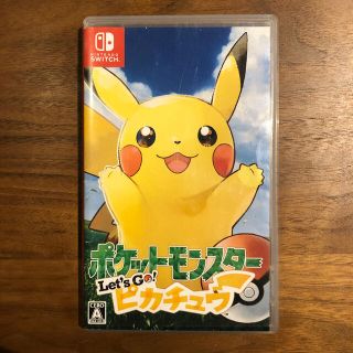 ニンテンドースイッチ(Nintendo Switch)のポケットモンスター　let's goピカチュウ(家庭用ゲームソフト)