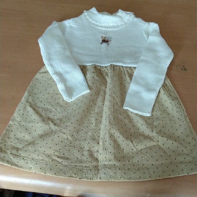 familiar(ファミリア)のワンピース キッズ/ベビー/マタニティのキッズ服女の子用(90cm~)(ワンピース)の商品写真