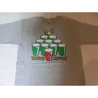 ヴァンズ(VANS)のUSA購入 アメカジ【Vans】バンズ【BeerPong】イラストT US M灰(Tシャツ/カットソー(半袖/袖なし))