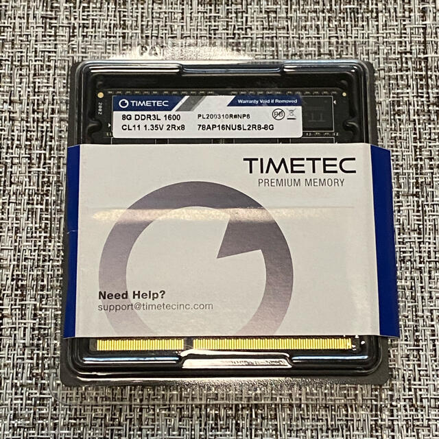 【未使用】Timetec Hynix IC 16 GB （8GBx 2枚)