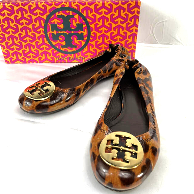 Tory Burch(トリーバーチ)の専用【良品】トリーバーチ プリント アニマル柄 バレエシューズ 7ハーフ M レディースの靴/シューズ(バレエシューズ)の商品写真