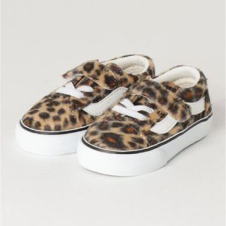 ヴァンズ(VANS)のV36BABY LEO OLD SKOOL 14cm ヒョウ柄　vans(スニーカー)