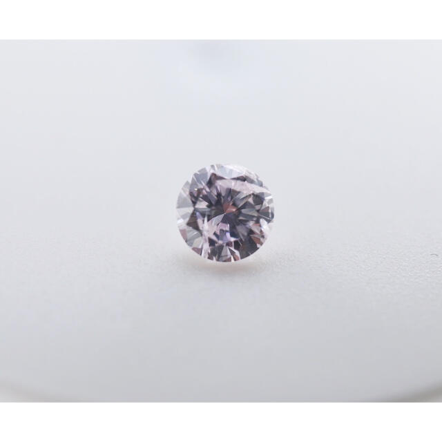 ピンクダイヤモンドルーズ0.304ct・fancy light purple p