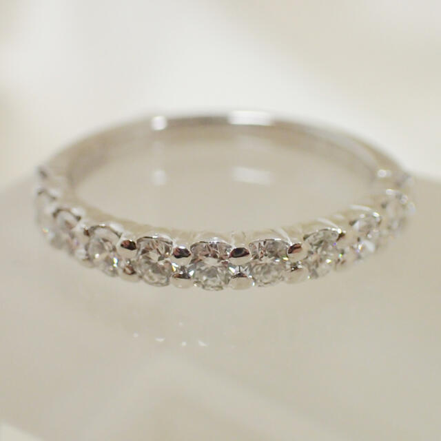 TASAKI ダイヤリング Pt1000 0.58ct ハーフエタニティ | ochge.org