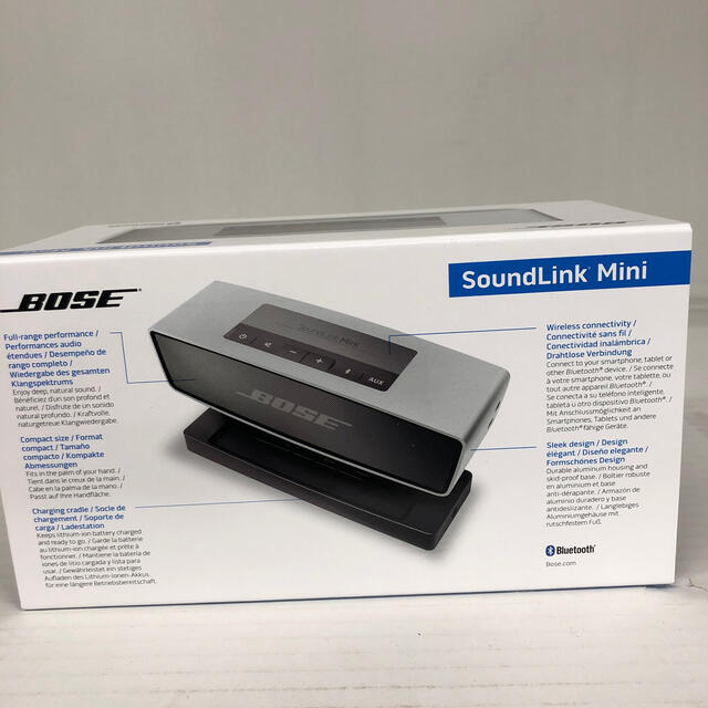 BOSE(ボーズ)の203 BOSE SOUNDLINK MINI スマホ/家電/カメラのオーディオ機器(スピーカー)の商品写真