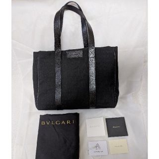 ブルガリ(BVLGARI)のBVLGARI ブルガリ ★ トートバッグ 黒(トートバッグ)