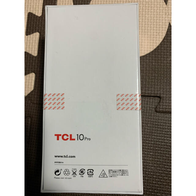 ANDROID(アンドロイド)のTCL 10 Pro エンバーグレイ スマホ/家電/カメラのスマートフォン/携帯電話(スマートフォン本体)の商品写真