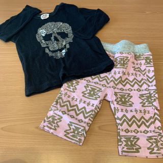 ジャンクストアー(JUNK STORE)のJUNKSTORE ジャンクストアー　ロンT ズボン　セット　ドクロ(Tシャツ/カットソー)