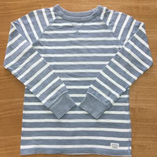 ギャップキッズ(GAP Kids)のキッズ　140 ボーダー　長袖　ロンT(Tシャツ/カットソー)