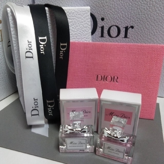 Christian Dior(クリスチャンディオール)の🌸新品未使用🌸ミスディオールブルーミングブーケ＆ローズ＆ローズミニチュア コスメ/美容の香水(香水(女性用))の商品写真