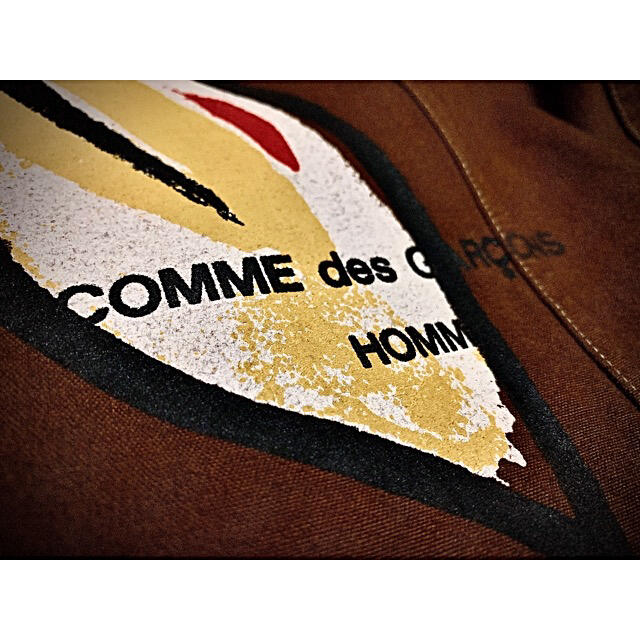 【送料無料】comme des garcons フラワーペイントジャケット