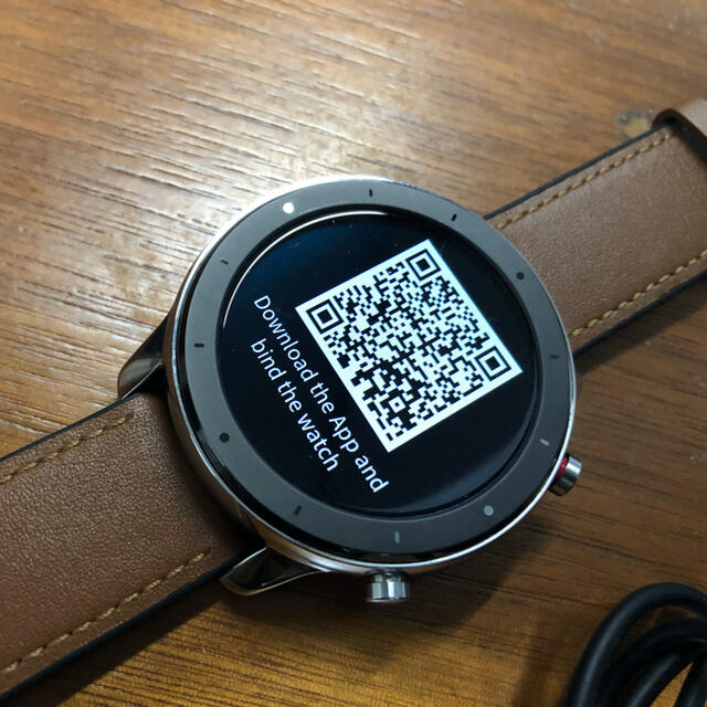 ANDROID(アンドロイド)の美品 Amazfit GTR 47mmスマートウォッチHuami メンズの時計(腕時計(デジタル))の商品写真