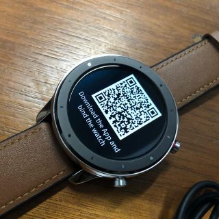 アンドロイド(ANDROID)の美品 Amazfit GTR 47mmスマートウォッチHuami(腕時計(デジタル))