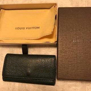 ルイヴィトン(LOUIS VUITTON)のルイヴィトン タイガ ミュルティクレ4 キーケース　4連　箱・保存袋付き(キーケース)