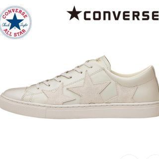 コンバース(CONVERSE)の【未使用品】CONVERSEオールスター 23.5cmトリオスター ライトグレイ(スニーカー)