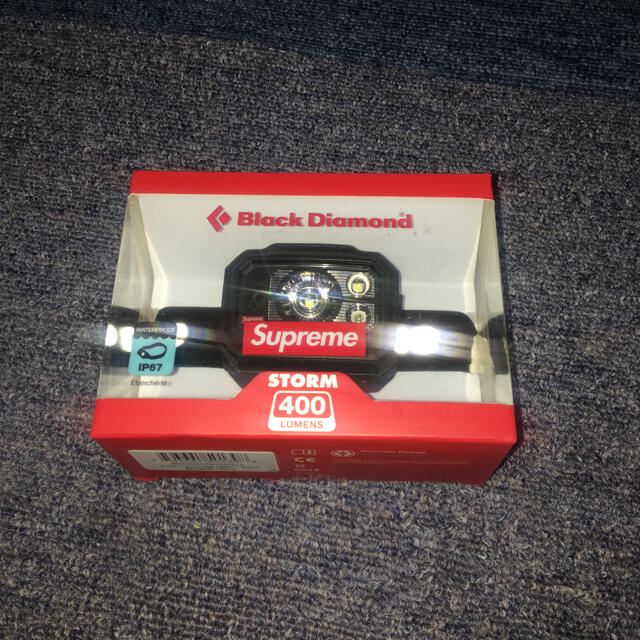Supreme(シュプリーム)のSupreme/Black Diamond Storm 400 Headlamp スポーツ/アウトドアのアウトドア(ライト/ランタン)の商品写真