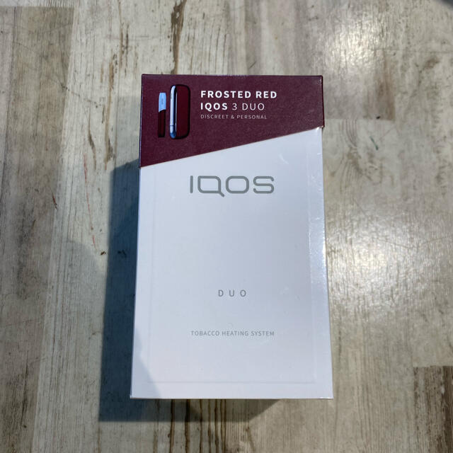 【お買得！】 IQOS - 新品 IQOS3 DUO フロステッド レッド 本体 新色 限定 タバコグッズ