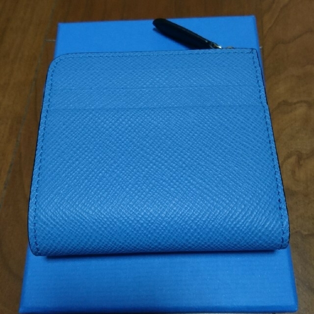 Smythson(スマイソン)のスマイソンSMYTHSON Panama ジップ二つ折りウォレット メンズのファッション小物(折り財布)の商品写真