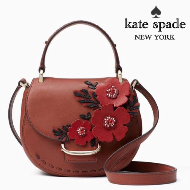 美品＊kate spade 2way ショルダーバッグ デニム キルティング 青