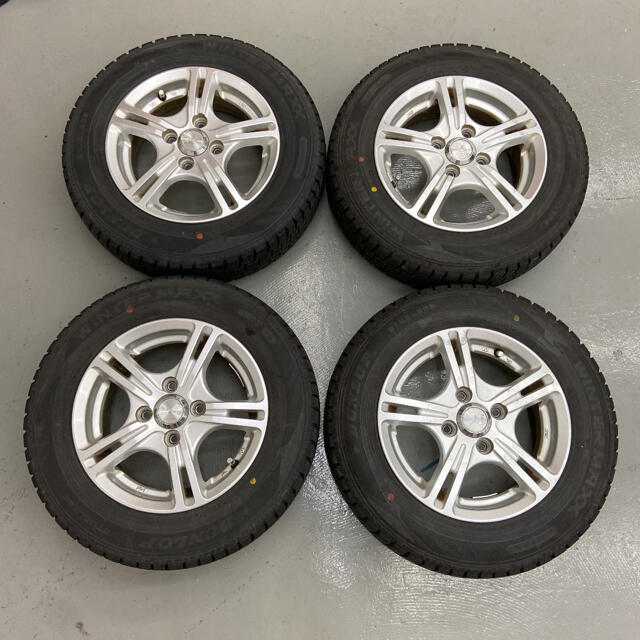 ダイハツタントカスタムスタッドレスタイヤ145/80R13ダンロップL375S