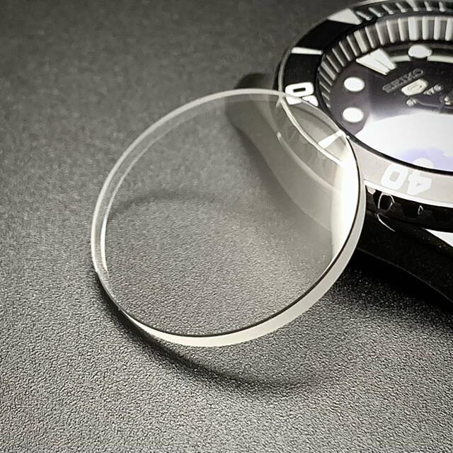 SNZF17 風防 3.6mm クリアー サファイアクリスタル ダブルドーム メンズの時計(腕時計(アナログ))の商品写真