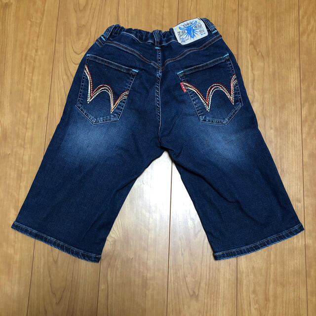 EDWIN(エドウィン)のデニム　半ズボン キッズ/ベビー/マタニティのキッズ服男の子用(90cm~)(パンツ/スパッツ)の商品写真