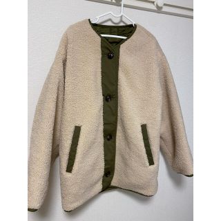 マウジー(moussy)のmoussy キルティングボアブルゾン(ブルゾン)